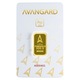 Lingou aur, Avangard Gold, 24 K, 1.25 g, puritate 999.9 ‰