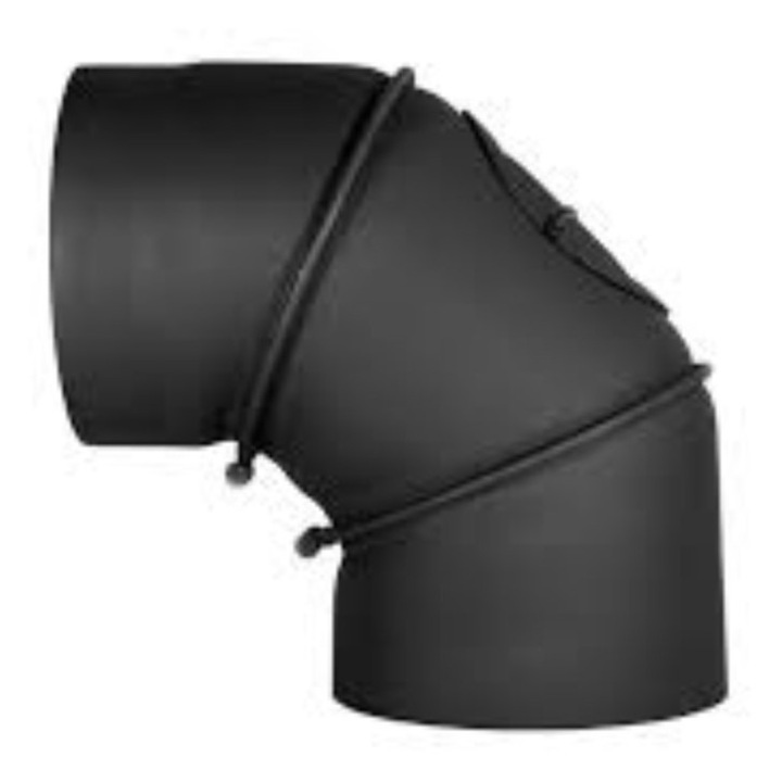 Cot reglabil 0-90 O180 mm Stahl System, 2 mm, negru