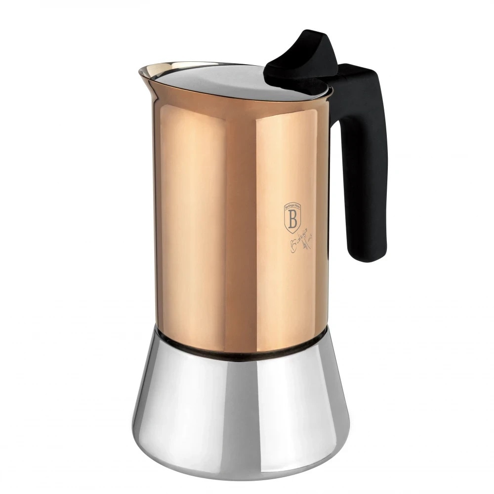 Cafetieră Berlinger, 6 cesti, inox rose gold, 300 ml