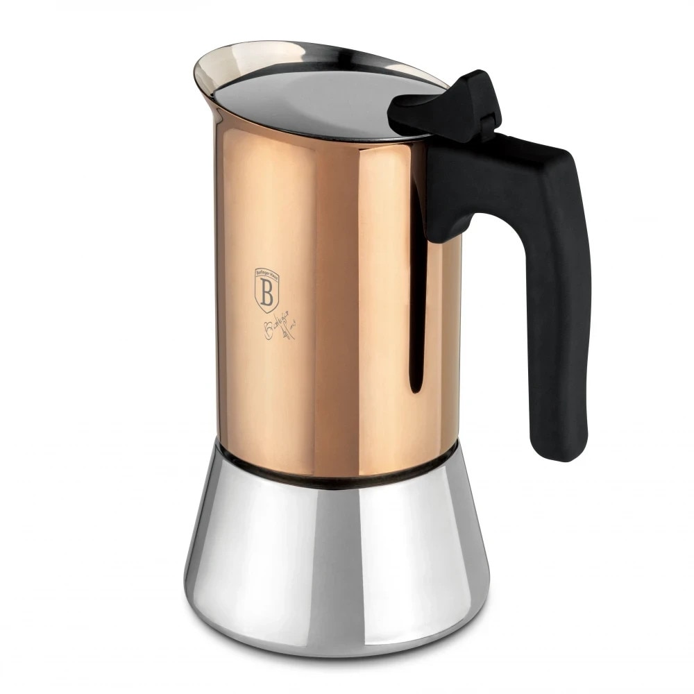 Cafetieră Berlinger, 6 cesti, inox rose gold, 300 ml