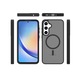 Carcasă magnetică pentru Samsung Galaxy A36/A56 5G, gri, TPU+PC, antichoc, set disponibil