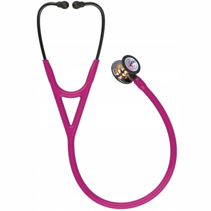 Stetoscop 3M Littmann Cardiology IV, finisaj Rainbow, acustică superioară, dublu cap, profesional