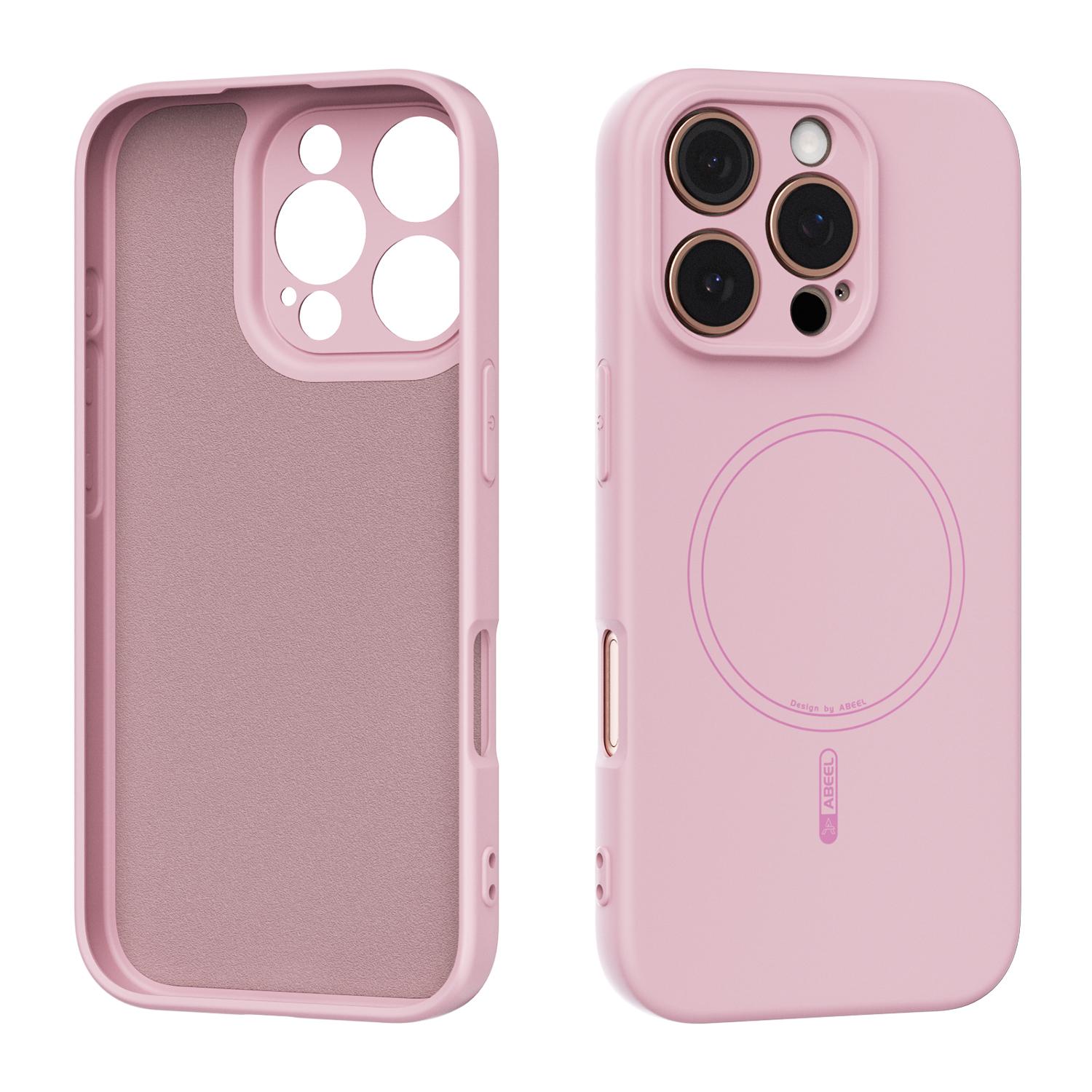 Husa telefon Rhode, cu ruj inclus, silicon, roz, pentru iPhone