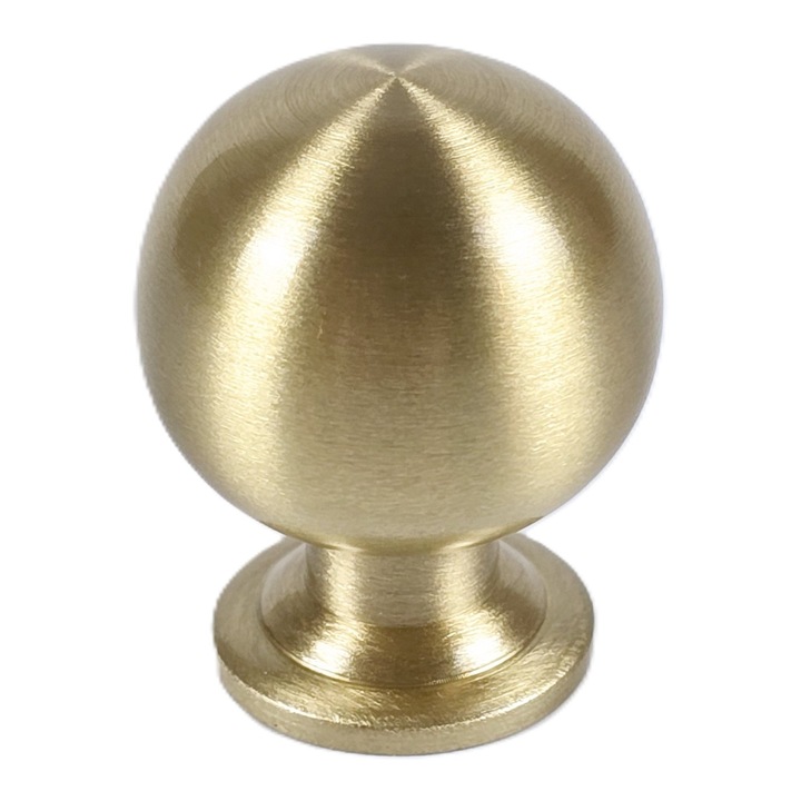 Maner de mobilier, auriu, 24x24x31mm, set 1 bucata