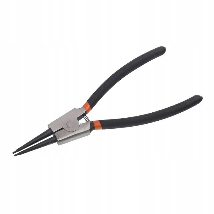 Клещи прави, 200 мм, черни, комплект 60 броя