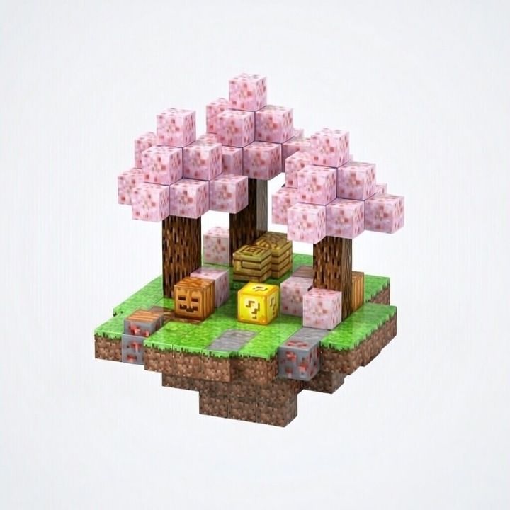 Магнитен строителен комплект 128 части, развитие на двигателни умения, креативност, многоцветен, ABS пластмаса