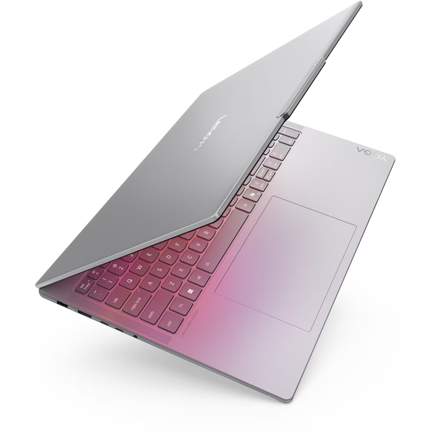 Laptop Lenovo Yoga Pro 9 16IAH10, 16" 3.2K 3200x2000 OLED Touch Screen 1000nits 120Hz, Intel Core Ultra 9 285H 16-core, 32 GB LPDDR5x, 256GB SSD m2 PCIe, 1TB SSD m2 PCIe, NVIDIA GeForce RTX 5060 8GB GDDR7, Windows 11 Home, Aluminium Case 2.07 kg Luna Grey