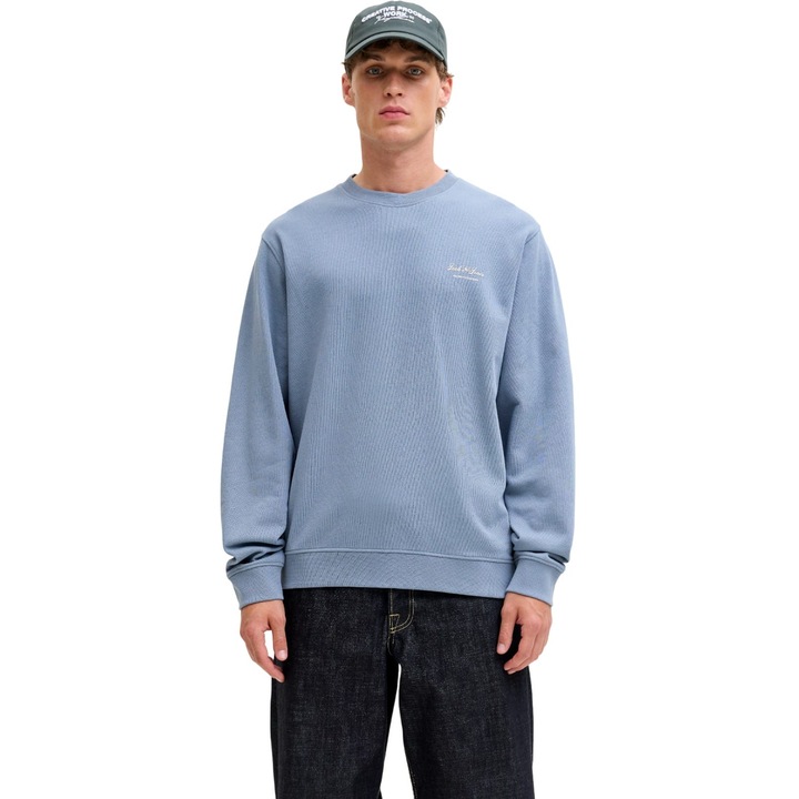 Bluza JACK &JONES Archive Graphic Crew 53573, Albastru