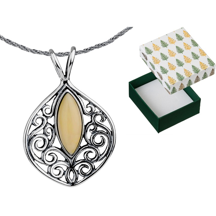 Colier din Argint Siju, 50cm, Cutie Cadou