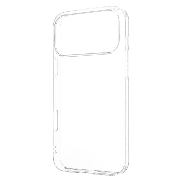 FIXED Vékony TPU AntiUV tok Apple iPhone 17 Pro Max telefonhoz, átlátszó, 297352, Mobiltelefon tok