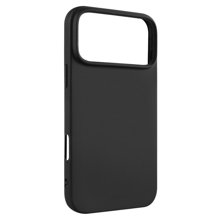 Husa telefon FIXED pentru Apple iPhone 17 Pro Max, neagra, 293908, material plastic