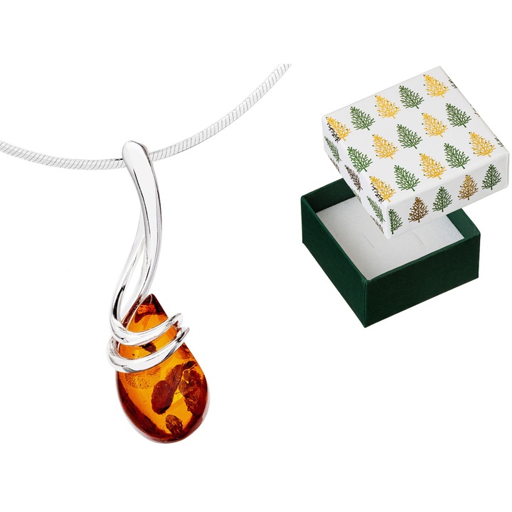 Colier din argint 925 38cm, cu cutie cadou, Siju