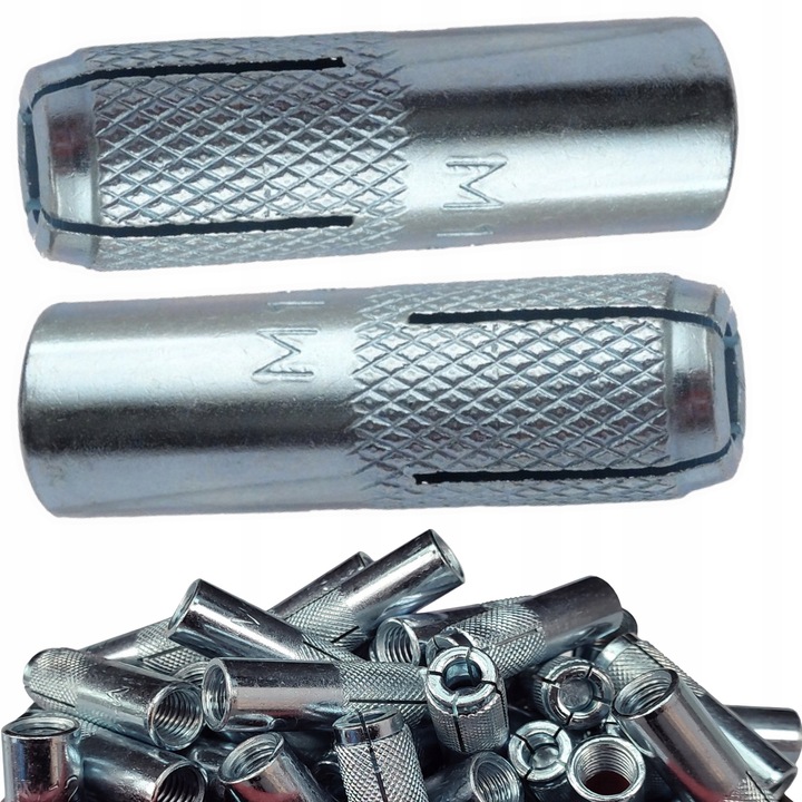 Ancora Metalica M12, Otel, 50 Bucati