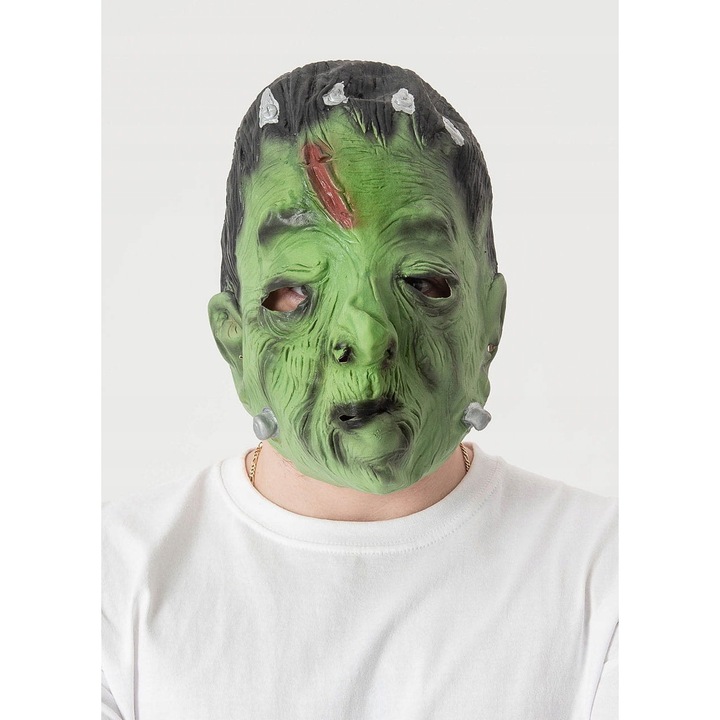 Masca Latex Frankenstein - Accesoriu Petrecere Tematica