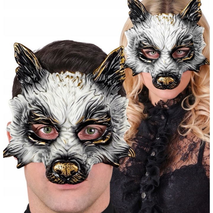 Masca Lup Adulti - Carnaval, Petrecere Tematica
