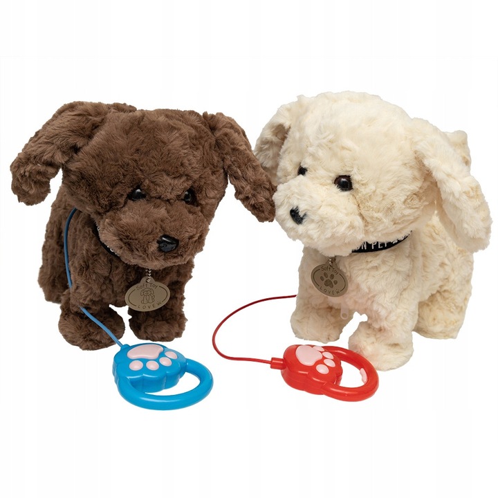 Catelus Interactiv de Plus, Merge, Latra, Misca Capul si Coada