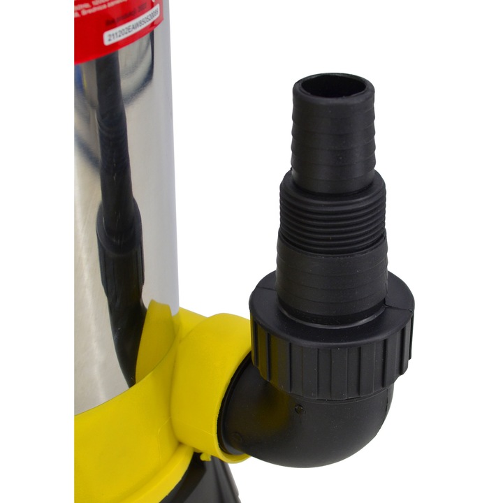 Помпа за мръсна вода Awtools inox 1100W, 15000 л/ч, 10м, 7м дълбочина