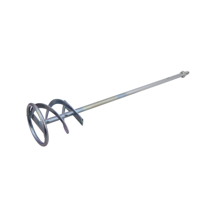 Awtools M14 140mm x 600mm elektromos keverő, horganyzott acél, rozsdamentes, maximális súly 25-40 kg