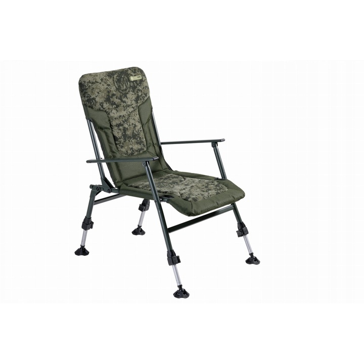 Scaun Mivardi CamoCODE Express, verde, 140 kg, 72x65x14 cm