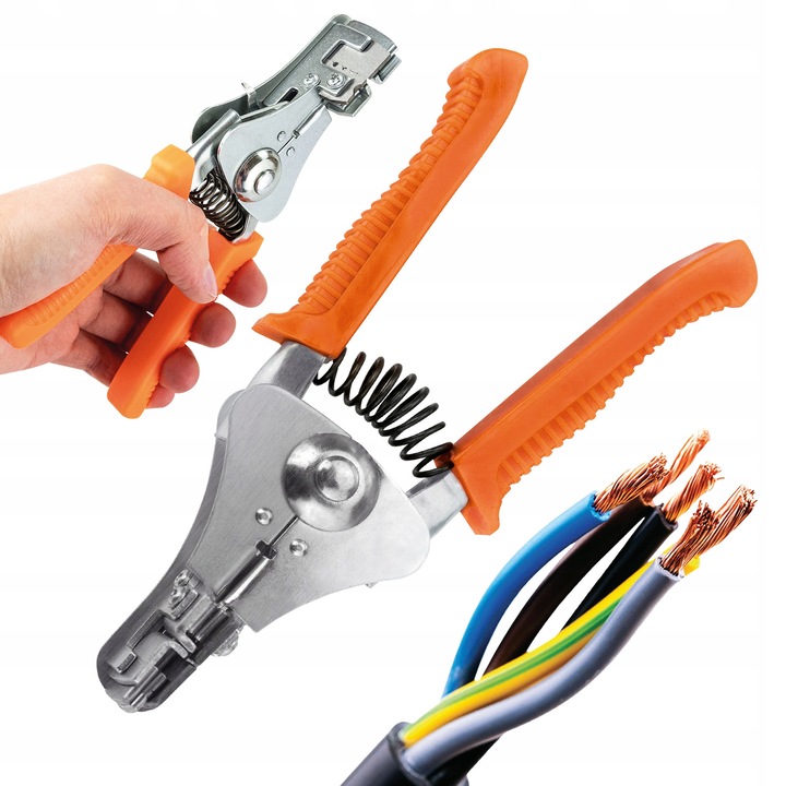 Aparat pentru dezizolat cabluri automat 0.5-2.0mm², taietor, sertizor