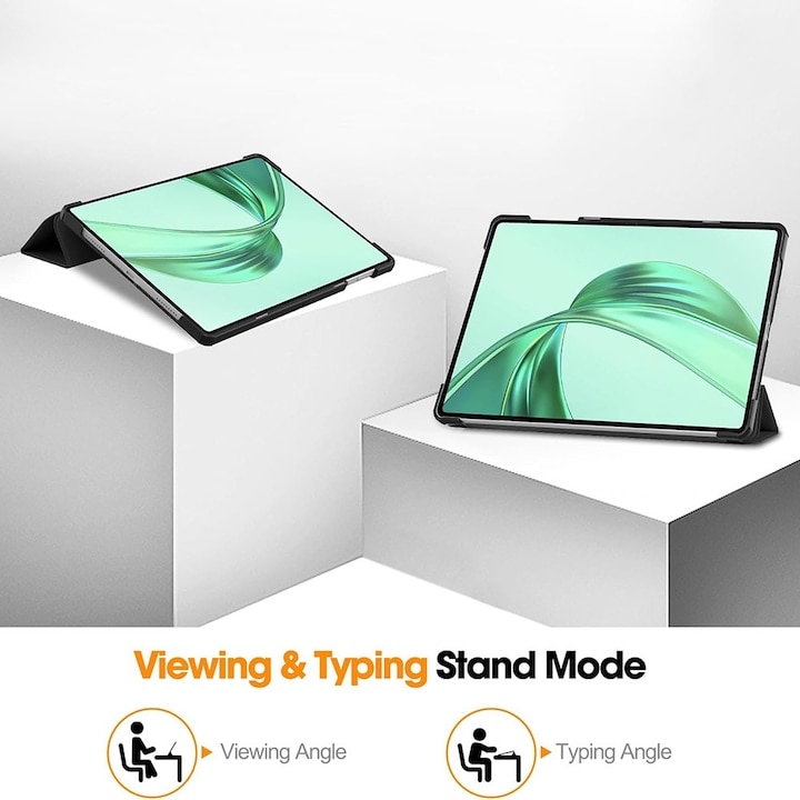 Husa DroolingDog compatibil Honor Pad X8a, protectie 360, negru