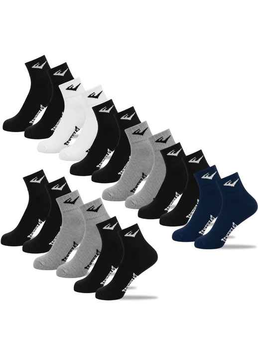 Sosete, Everlast SKQ003, Barbati, Bumbac, Talpi Joase (Sneaker), 9 Perechi, Marimea 39-42