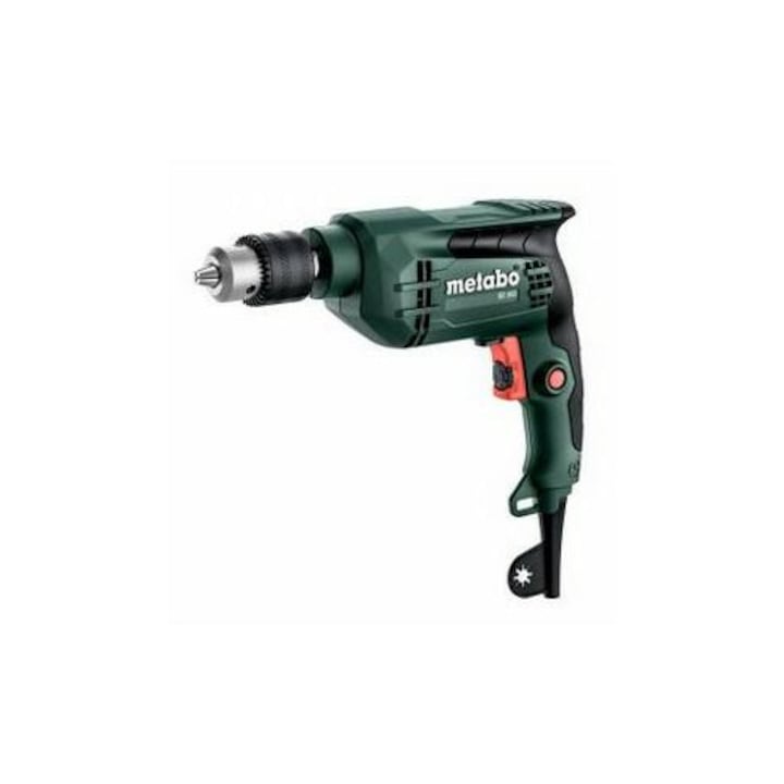 Бормашина Metabo BE 650, 650W, 1-скоростна, 13мм, 30мм, 1.8кг