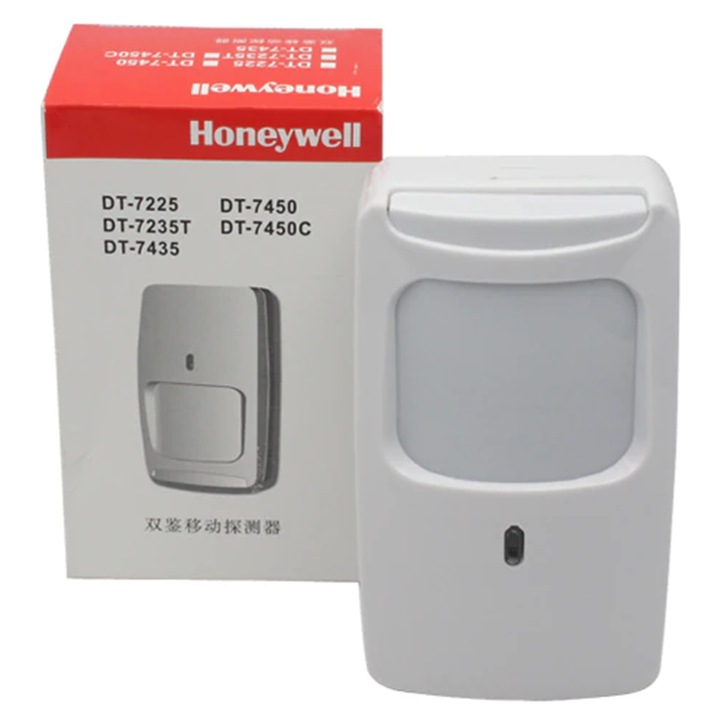 Czujka de miscare duala PIR+MW Linbox, rezistenta la alarme false, 110° unghi de vedere, 2,2-2,5m inaltime