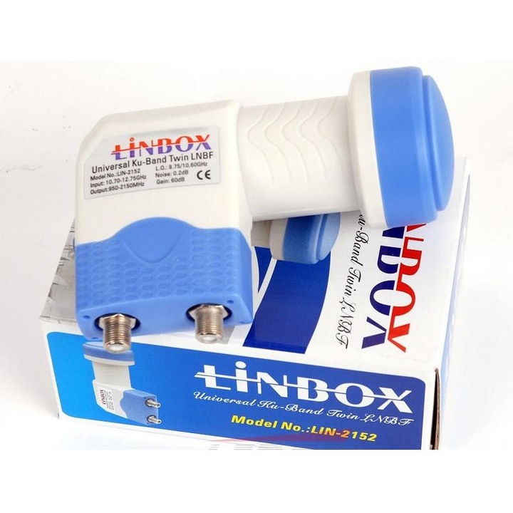 Convertor Twin Inverto 0.2dB, 10.7-12.75GHz, 40mm