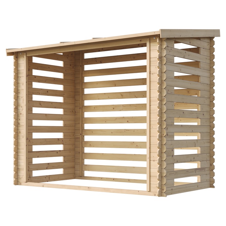 Suport pentru lemne de foc Timbela M202 - 232x146x199 cm / 2,63 m2