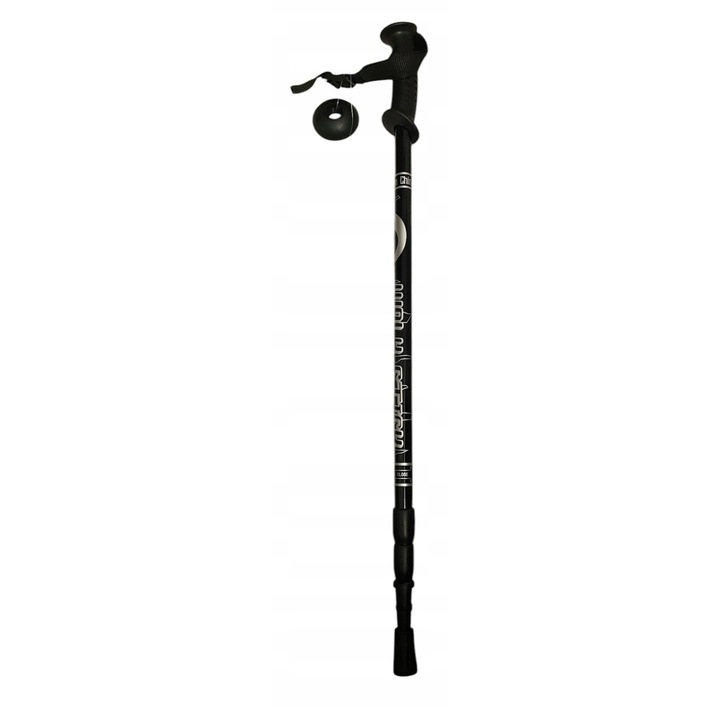 Bete Nordic Walking Reglabile Pliabile Telescopice Negre