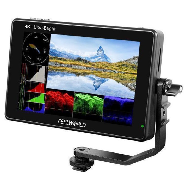 Монитор LCD Feelworld LUT7 7", 1920x1200, 2200cd/m, комплект с кабел Mini/Micro HDMI - HDMI, 190x126x27mm
