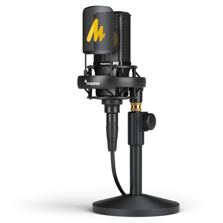 Професионален микрофон Maono AU-PM500T, XLR, кардиоидна характеристика, пълен комплект, 20Hz-20kHz