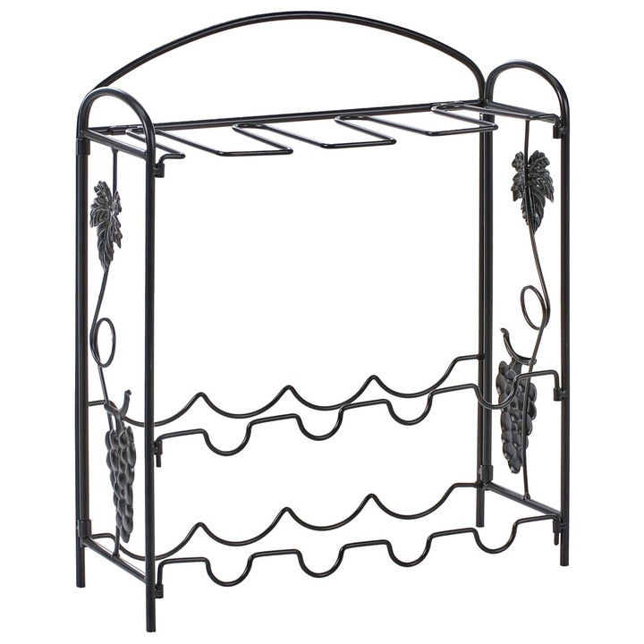 Bortartó Donegal Fém Fekete