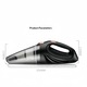 Omelivon® hordozható autós porszívó, 106 W, 12 V, 5000 Pa, hosszabbító tömlő, tartalék szűrő, HEPA szűrő, nedves / száraz, 4.5m kábel, tárolótáska, ergonomikus fogantyú, fekete