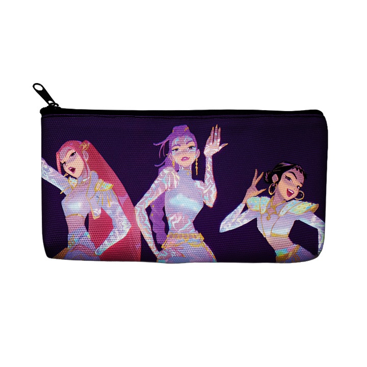 Несесер с верижка от плат, Witcher Girls, 19x10см, комплект от три броя