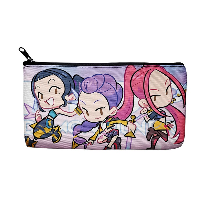 Несесер с верижка от плат, Witcher Girls, 19x10см, канцеларски материали за студенти