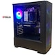Sistem Desktop PC Gaming Serioux Powered by ASUS cu procesor AMD Ryzen™ 5 5500 pana la 4.2GHz, 16GB DDR4, 1TB SSD, ASUS Dual GeForce RTX™ 3050 OC 6GB GDDR6, No OS, Negru
