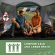 Cort camping automat, Bedee®, 2 persoane, 145x250x110cm, Impermeabil, se monteaza in cateva secunde, doua usi, cu plase de tantari, carlig interior practic, verde inchis/maro
