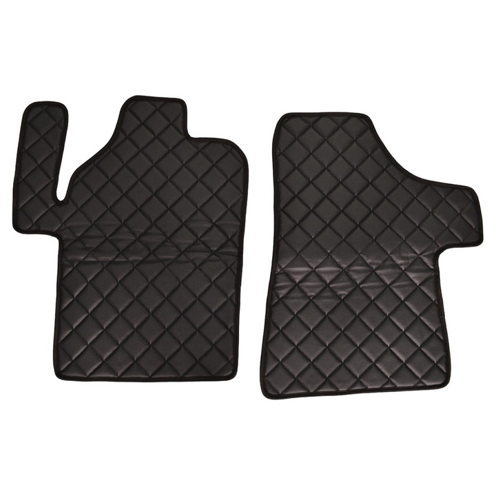 Covorașe din piele pentru Mercedes Vito II & Mercedes Viano II (2004-2014), negre