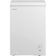 Lada frigorifica Heinner HCF-M99INVCE++, 99 l, Clasa E, Convertibila frigider/congelator, Compresor inverter, Control mecanic, Termostat ajustabil, 1 cos, Alb