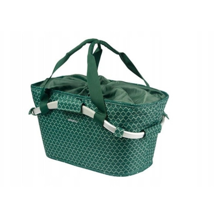 Basil Carry All kerékpárkosár, vízálló, 22L, zöld
