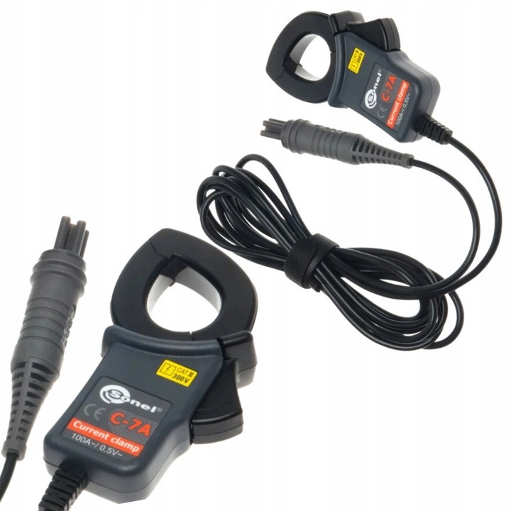 Sonel C-7A mérőbilincs, 100 A AC, 24 mm-es nyílás