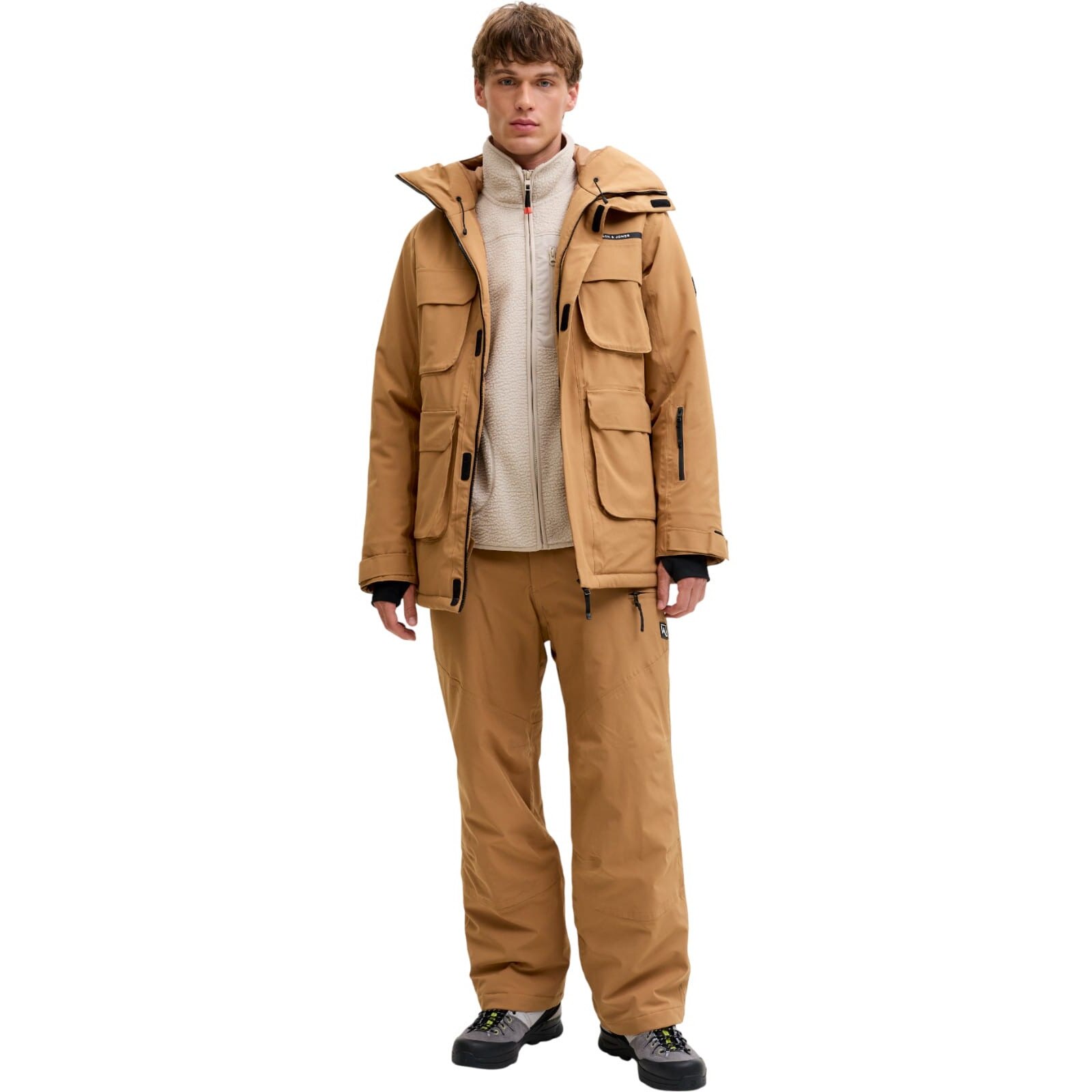 Pantaloni Da Sci Uomo JACK & JONES JJbesse AW25 – Taglio Largo E Design Moderno Per Massimo Comfort Sulla Neve
