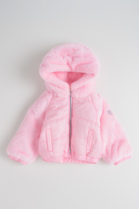 Original Marines, Geaca matlasata cu vatelina, Roz pastel