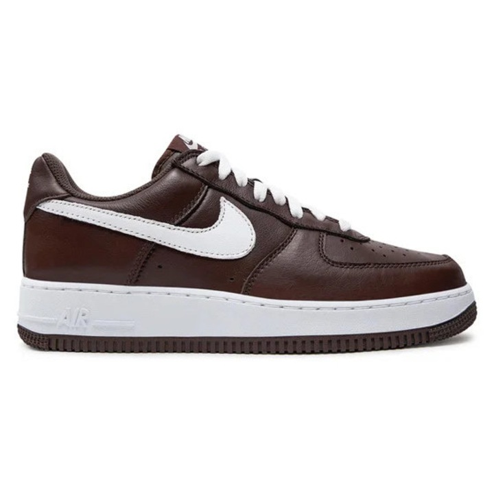 Маратонки Nike Air Force 1 Low Retro, естествена кожа, кафяви, размер 36 EU