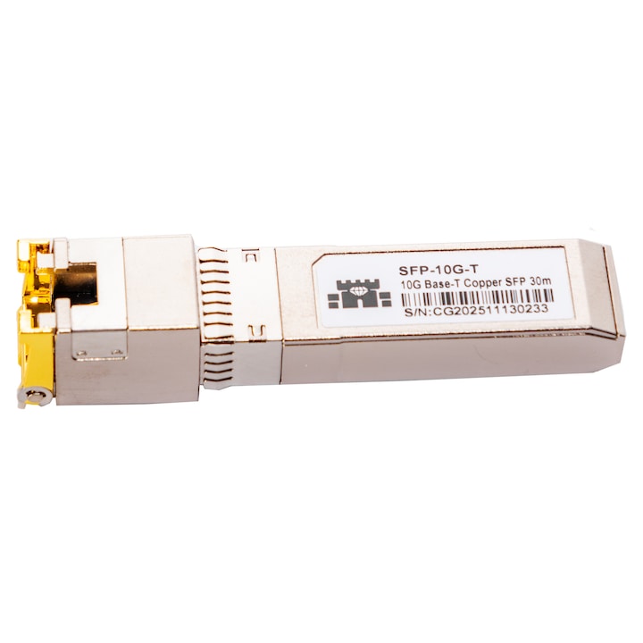 Модул SFP+ 10G SFP-10G-T приемо-предавателен, RJ45, 30м