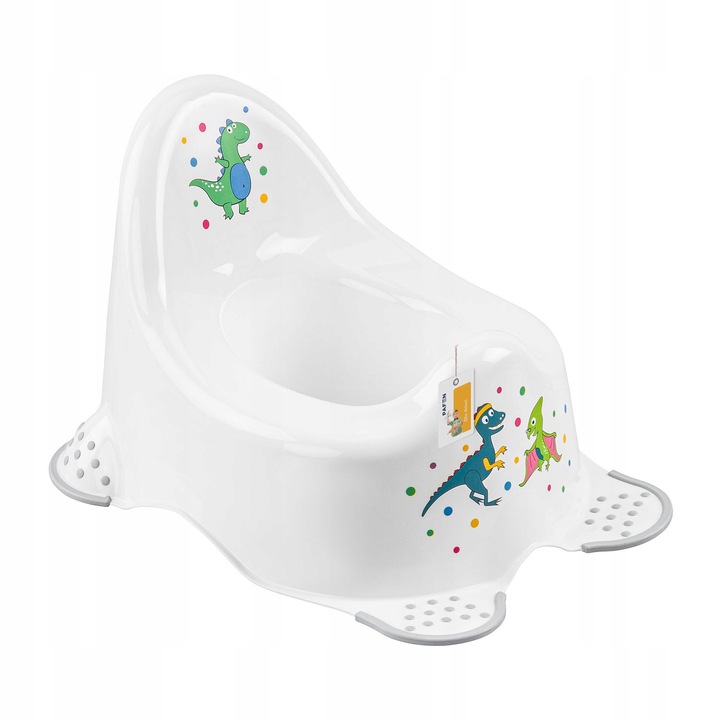 Olita antiderapantă keeeper ADAM "Aldino", alb, ergonomic, plastic