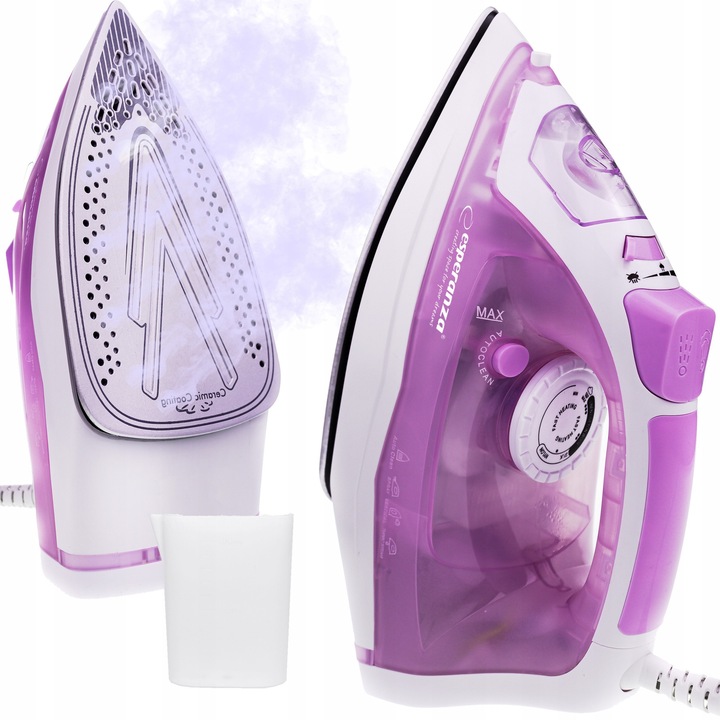 Fier de călcat ESPERANZA, 2400W, talpă ceramică, funcție de autocurățare, 280ml
