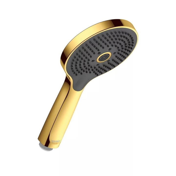 Para dus Duravit UV0652017034, 120 mm, 3 functii, Auriu lucios